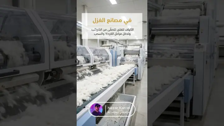 إنفوجرافيك لمتجر أقمشة